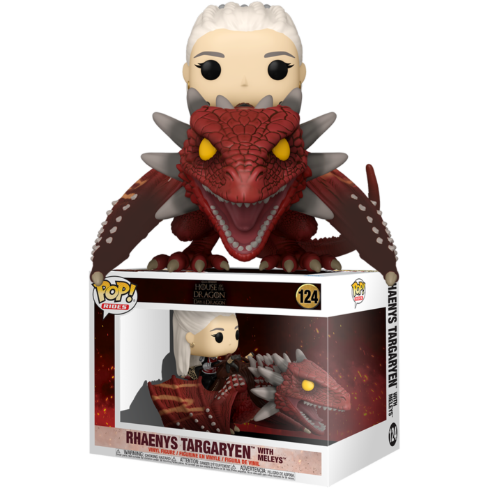 Funko Pop! Rides - Game of Thrones - House of the Dragon - Rhaenys Targaryen with Meleys