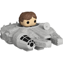 Funko Pop! Rides - Star Wars - Han Solo & The Millennium Falcon Bitty