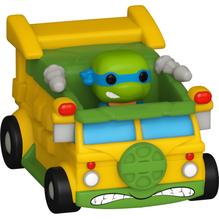 Funko Pop! Rides - Teenage Mutant Ninja Turtles - Leonardo and Turtle Van Bitty