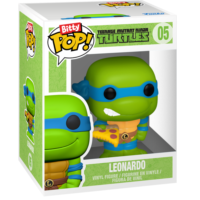 Funko Pop! Rides - Teenage Mutant Ninja Turtles - Leonardo and Turtle Van Bitty