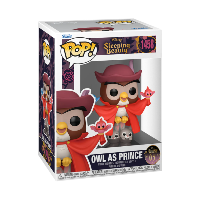 Funko Pop! Sleeping Beauty - 65th Anniversary - Owl as Prince
