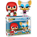 Funko Pop! Sonic The Hedgehog - Knuckles & Rouge 2-Pack - The Amazing Collectables