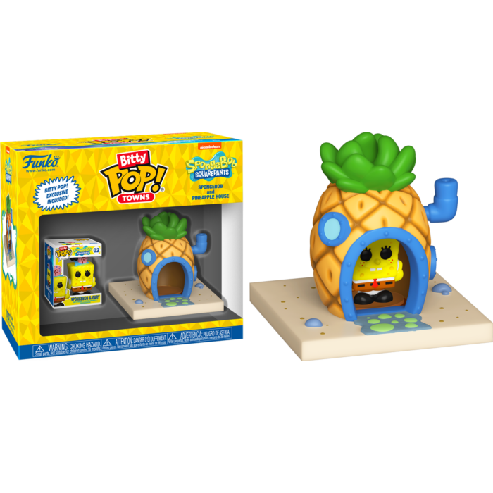 Funko Pop! SpongeBob SquarePants - SpongeBob & Pineapple House Bitty Town