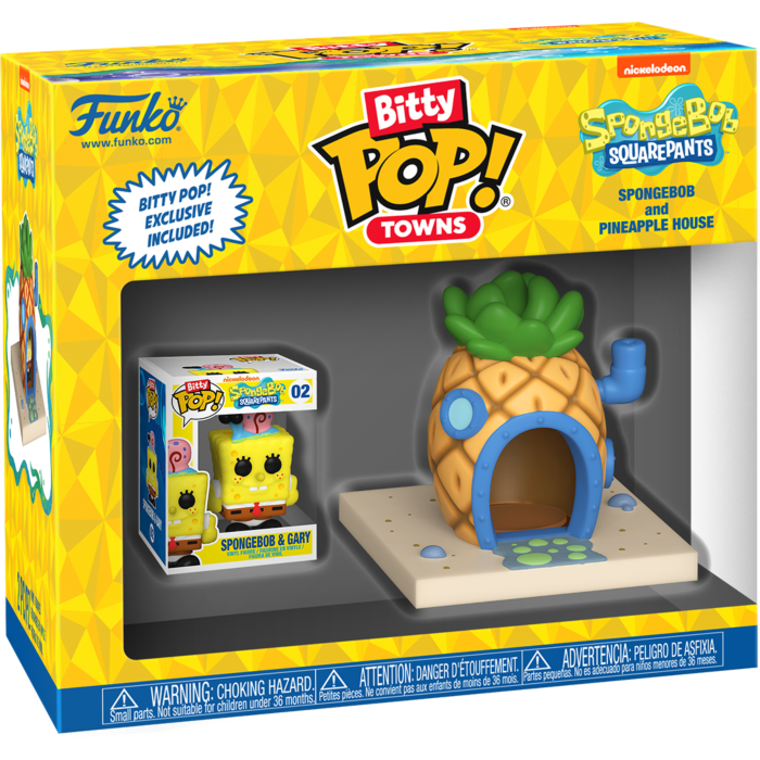 Funko Pop! SpongeBob SquarePants - SpongeBob & Pineapple House Bitty Town