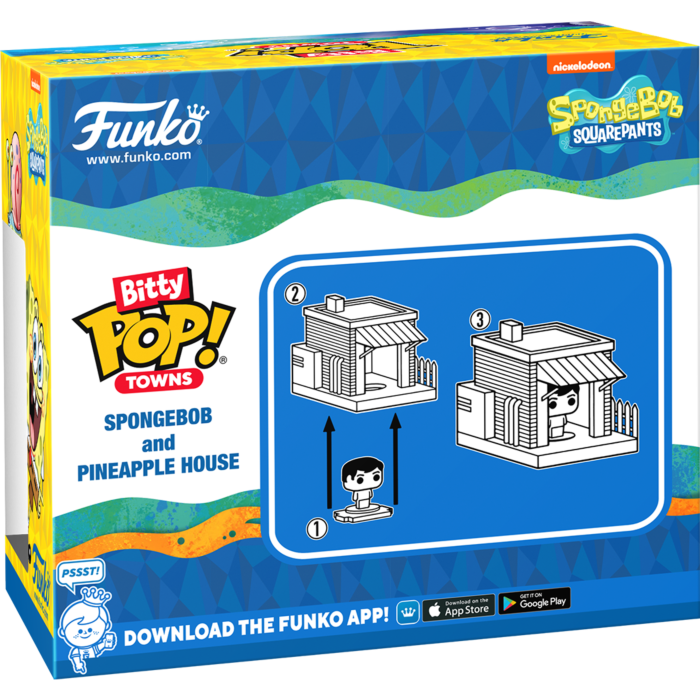 Funko Pop! SpongeBob SquarePants - SpongeBob & Pineapple House Bitty Town