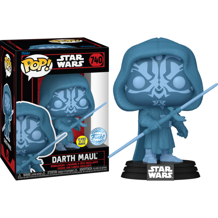 Funko Pop! Star Wars - Dark Side - Darth Maul (Holo) Glow-in-the-Dark