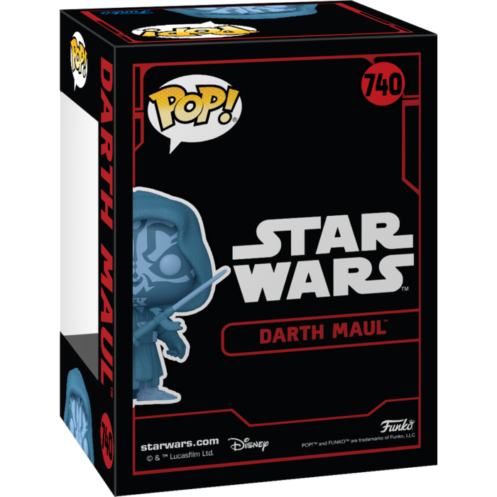 Funko Pop! Star Wars - Dark Side - Darth Maul (Holo) Glow-in-the-Dark