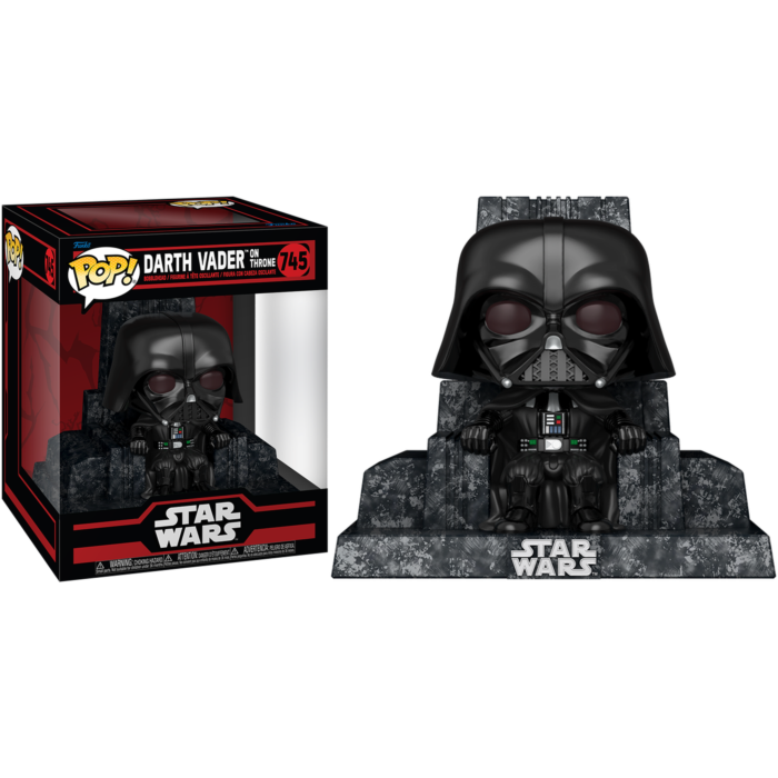 Funko Pop! Star Wars - Dark Side - Darth Vader On Throne Deluxe