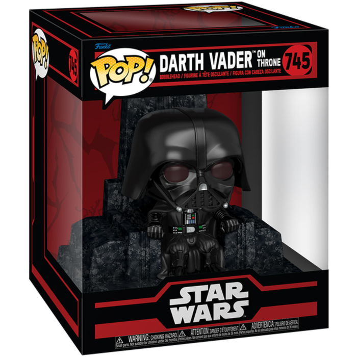 Funko Pop! Star Wars - Dark Side - Darth Vader On Throne Deluxe