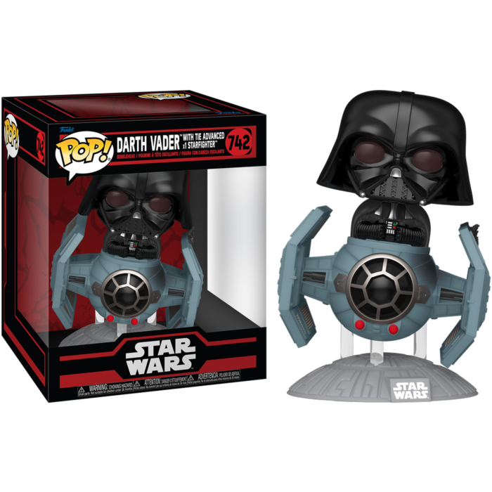 Funko Pop! Star Wars - Dark Side - Darth Vader with TIE Advanced x1 Starfighter