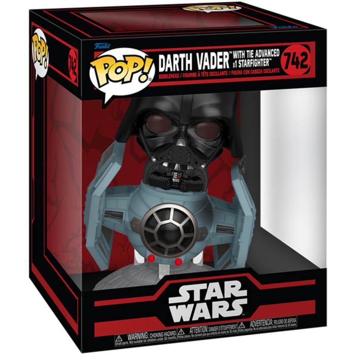 Funko Pop! Star Wars - Dark Side - Darth Vader with TIE Advanced x1 Starfighter