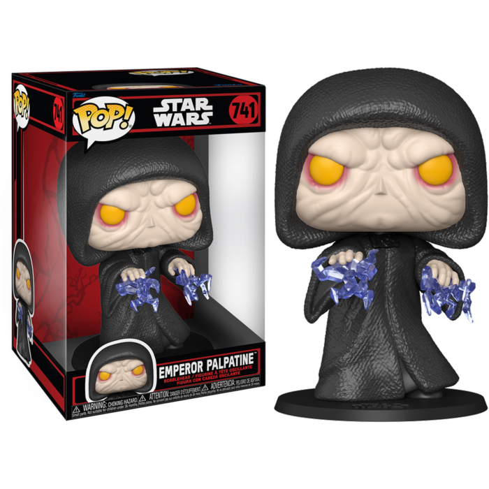 Funko Pop! Star Wars - Dark Side - Emperor Palpatine 10" Jumbo