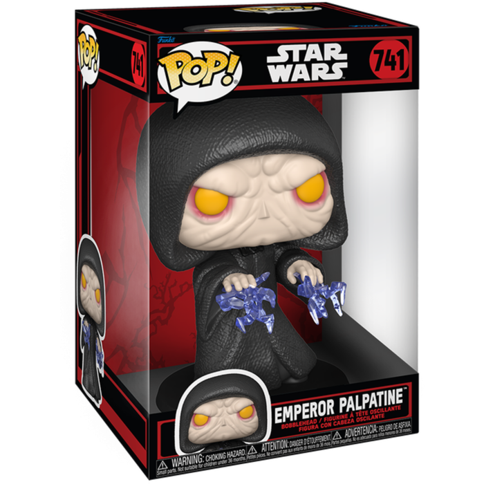 Funko Pop! Star Wars - Dark Side - Emperor Palpatine 10" Jumbo