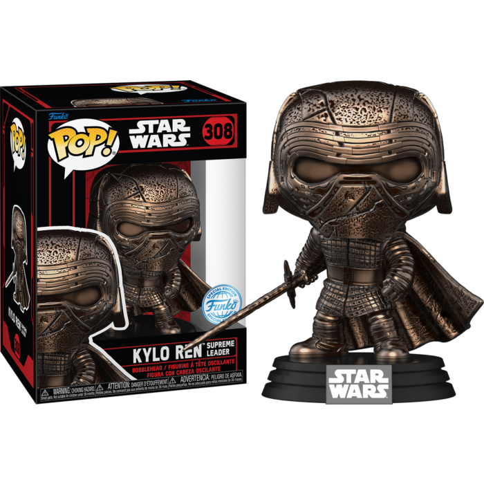 Funko Pop! Star Wars - Dark Side - Kylo Ren Supreme Leader Metallic