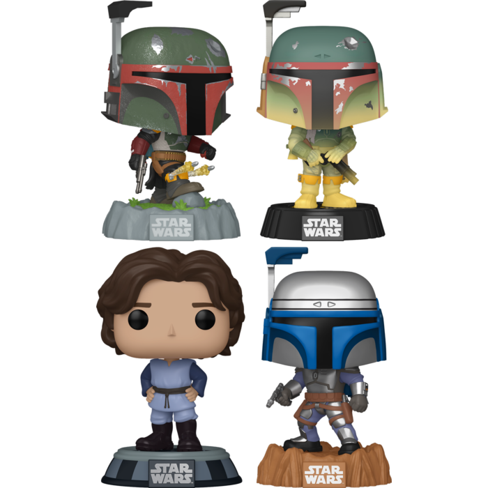 Funko Pop! Star Wars - Fett Legacy - This Is The Way - Bundle (Set of 4)