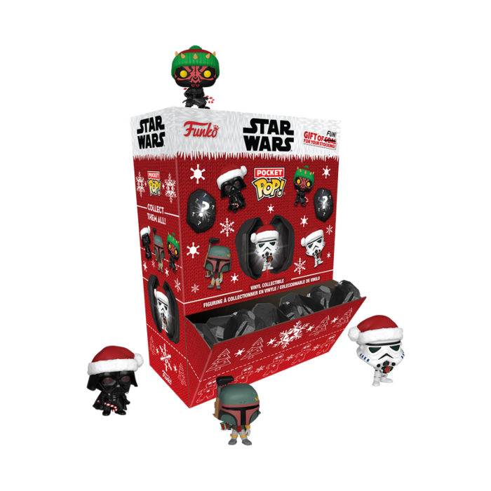 Funko Pop! Star Wars - Holiday - Christmas Coal Pocket - (Display of 12 Units)