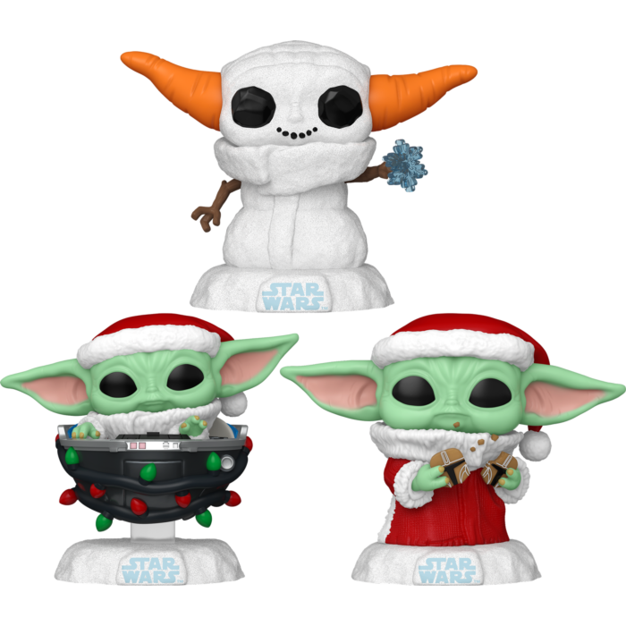 Funko Pop! Star Wars - The Mandalorian - Grogu Greetings - (Set of 3)