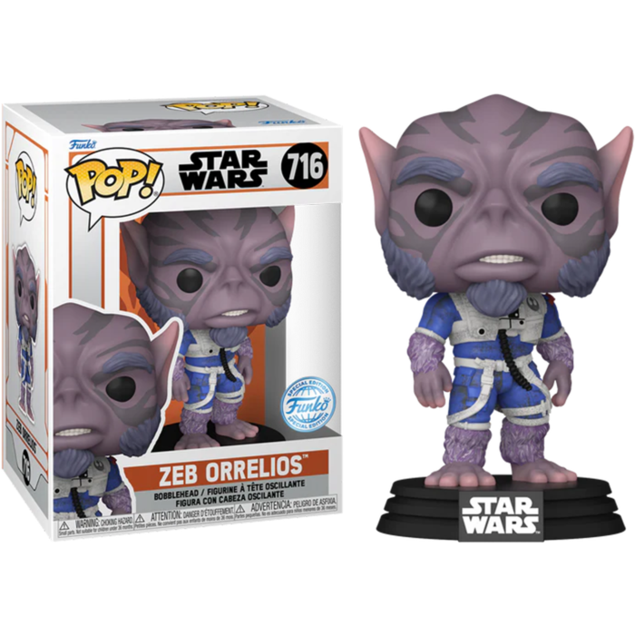 Funko Pop! Star Wars: The Mandalorian - Zeb Orrelios