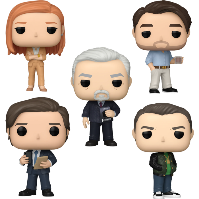 Funko Pop! Succession - Roy Rivalry Bundle - Set of 5 - The Amazing Collectables