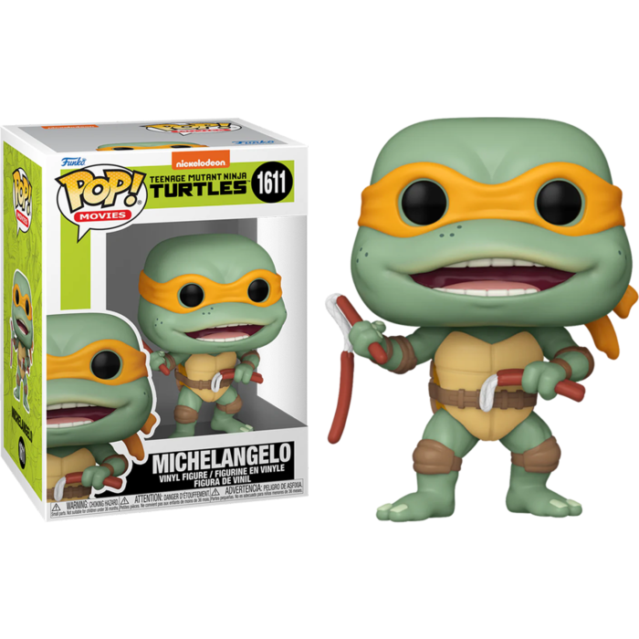 Funko Pop! Teenage Mutant Ninja Turtles - Michelangelo with Sausage Nunchucks