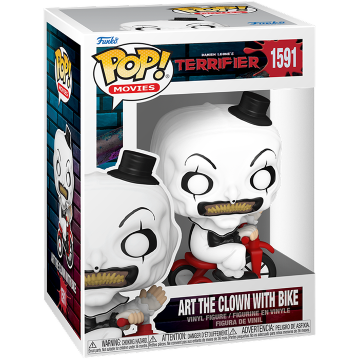 Funko Pop! Terrifier - Art The Clown with Bike