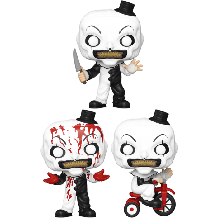 Funko Pop! Terrifier - Artful Killer - Bundle (Set of 3)