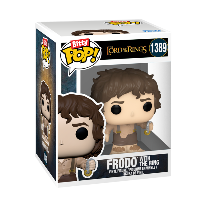 Funko Pop! The Lord of the Rings - Frodo Baggins & The Shire Bitty Town