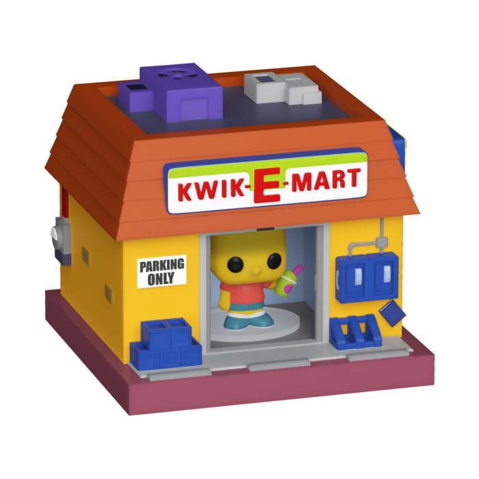 Funko Pop! The Simpsons - Bart Simpson & Kwik-E-Mart Bitty Town