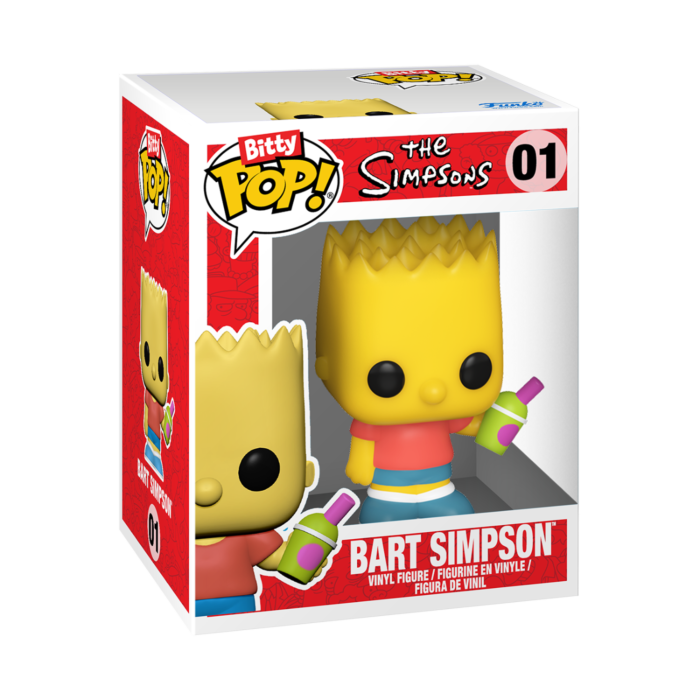 Funko Pop! The Simpsons - Bart Simpson & Kwik-E-Mart Bitty Town