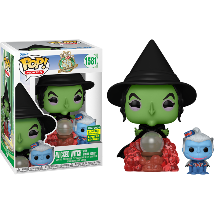 Funko Pop! The Wizard of Oz - Wicked Witch with Winged Monkey