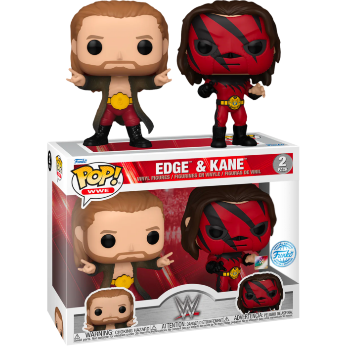 Funko Pop! WWE - Edge & Kane - 2 Pack - The Amazing Collectables