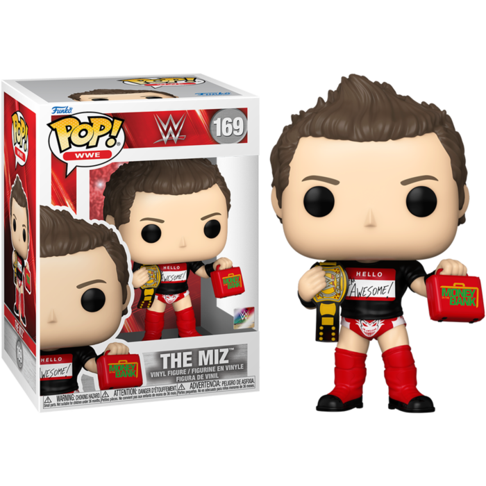 Funko Pop! WWE - The Miz with Money in the Bank Briefcase