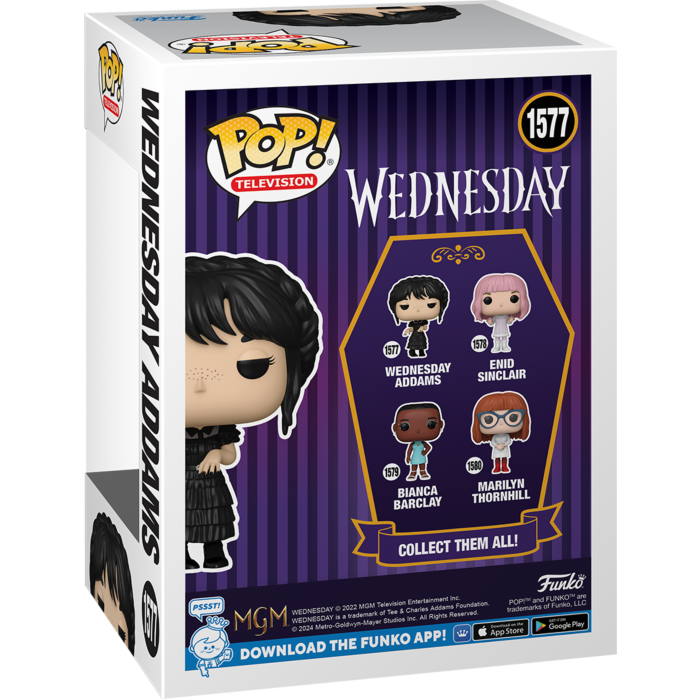 Funko Pop! Wednesday (2022) - Wednesday Addams in Black Dress