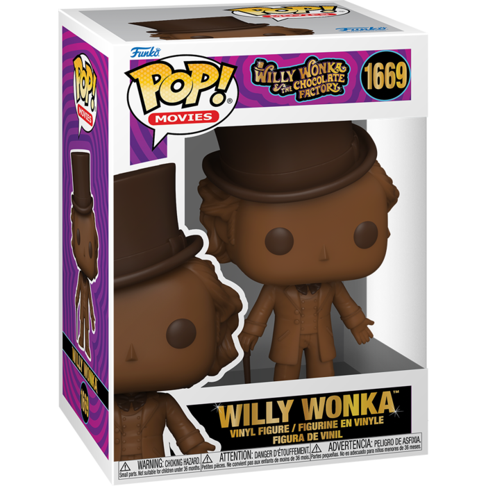 Funko Pop! Willy Wonka and the Chocolate Factory - Willy Wonka (Chocolate Bar) Scented