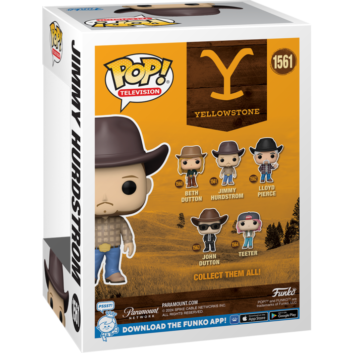 Funko Pop! Yellowstone - Jimmy Hurdstrom