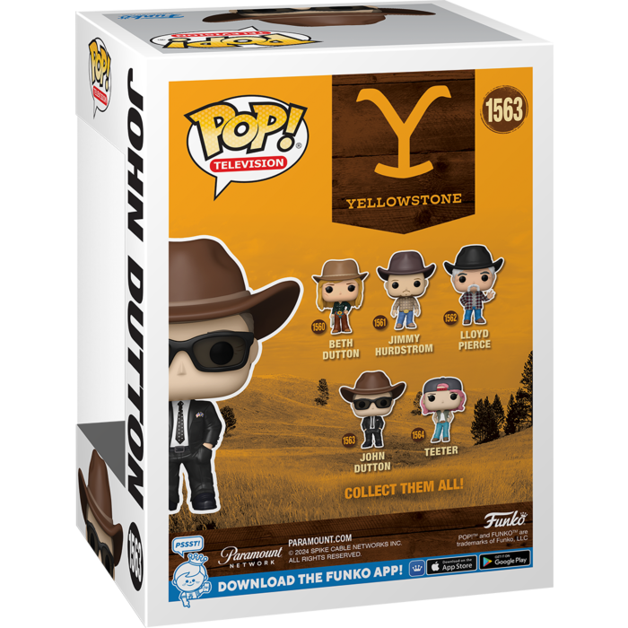 Funko Pop! Yellowstone - John Dutton with Sunglasses