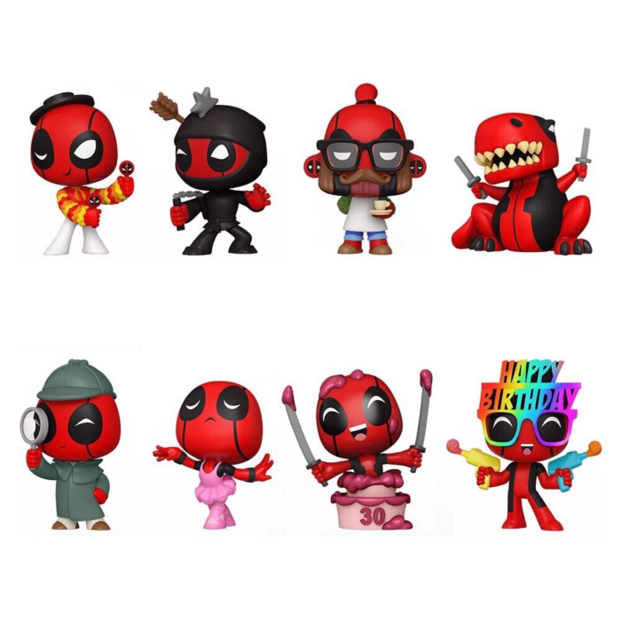 Funko! Deadpool - 3" Scale Mini Vinyl Figure (Display of 12) - The Amazing Collectables