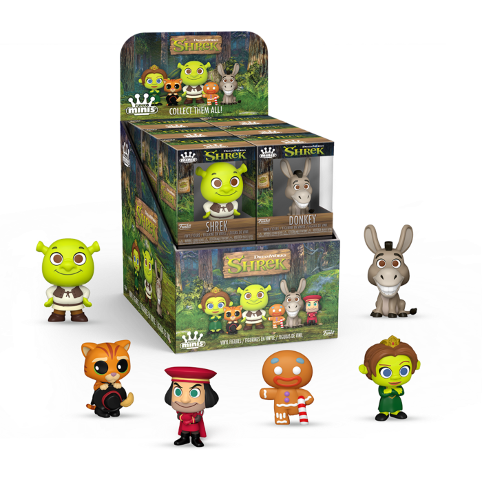 Funko Pop! Shrek - Dreamworks 30th Anniversary Funko Minis Vinyl Figure Blind Box (Mystery Single Unit) - The Amazing Collectables