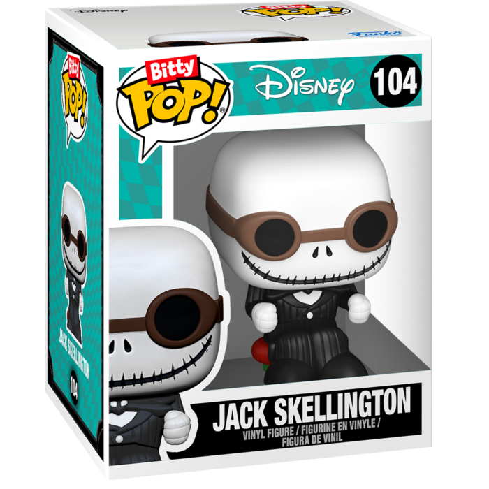 Funko Pop! Rides - The Nightmare Before Christmas - Jack Skellington with Snowmobile Bitty