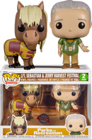 Funko Pop! Parks and Recreation - Jerry & Li’l Sebastian - 2-Pack - The Amazing Collectables
