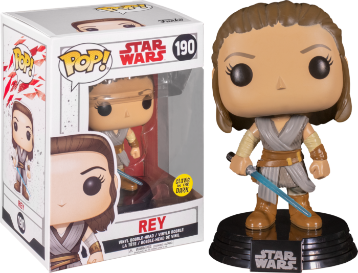 Funko Pop! Star Wars Episode VIII: The Last Jedi - Rey, Luke Skywalker, Chewbacca & BB-8 Rebel - 4-Pack - The Amazing Collectables