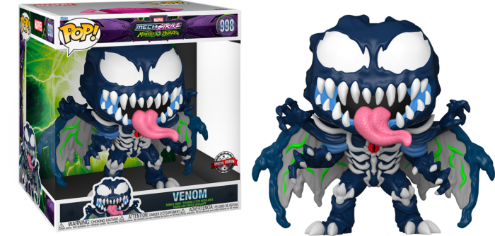 Funko Pop! Marvel Mech Strike: Monster Hunters - Venom with Wings Jumbo