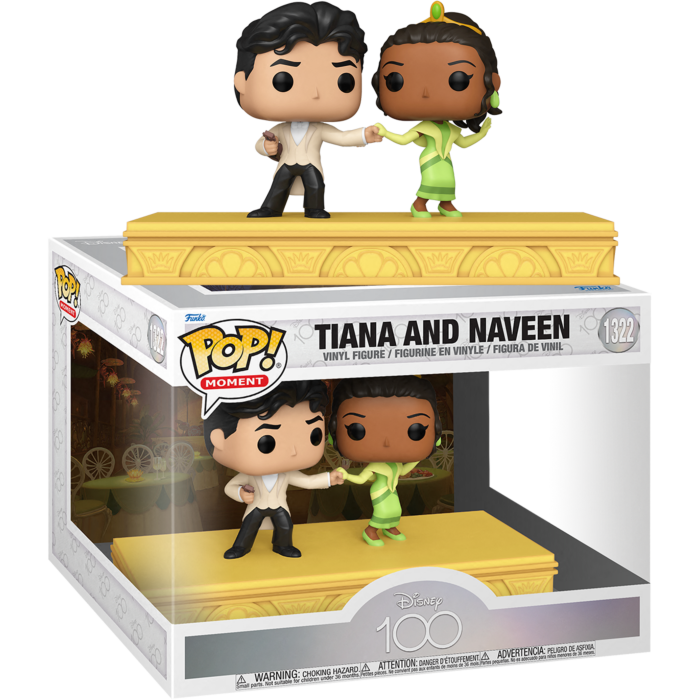 Funko Pop! Moment - The Princess and the Frog (2009) - Tiana & Naveen Disney 100th