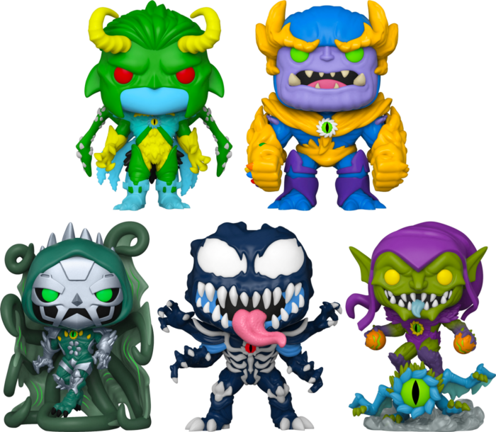 Funko Pop! Marvel Mech Strike: Monster Hunters - Strike Out - Bundle (Set of 5) - The Amazing Collectables