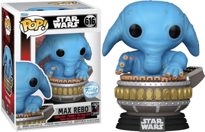 Funko Pop! Star Wars Episode VI: Return of the Jedi - Max Rebo 40th Anniversary