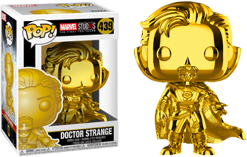 Funko Pop! Marvel Studios: The First Ten Years - Doctor Strange Gold Chrome