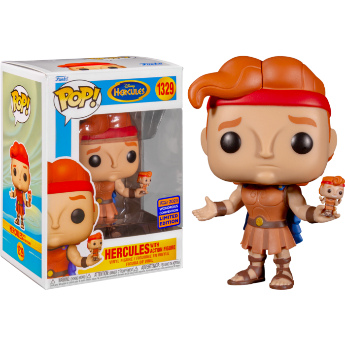 Funko Pop! Hercules - Hercules With Action Figure
