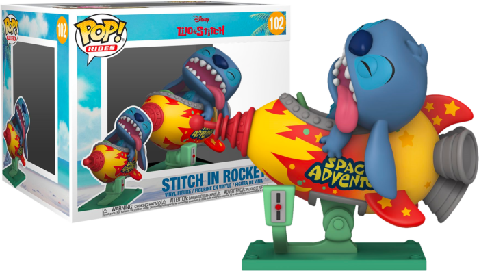 Funko Pop! Rides - Lilo & Stitch - Stitch in Space Adventure Rocket