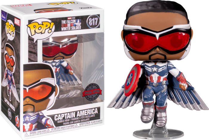 Funko Pop! The Falcon and the Winter Soldier - Captain America