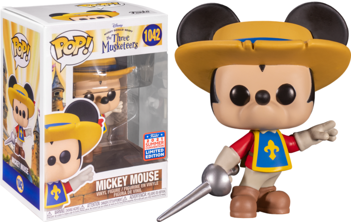 Funko Pop! Mickey, Donald, Goofy: The Three Musketeers - Mickey Mouse